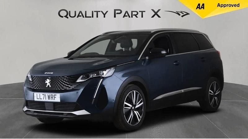 Used Peugeot 5008 Premium 130 HP (95 kW) 2022 Blue SUV