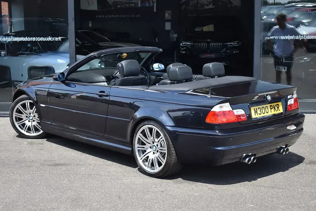 Used BMW M3 Cabriolet Luxury Line 343 HP (252 kW) 2003 Black Cabriolet