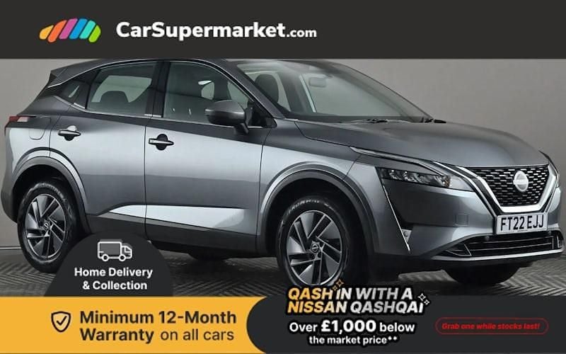 Grey Used 2022 Nissan Qashqai Acenta Premium SUV | £14,497 (Good price) - Image 1/3