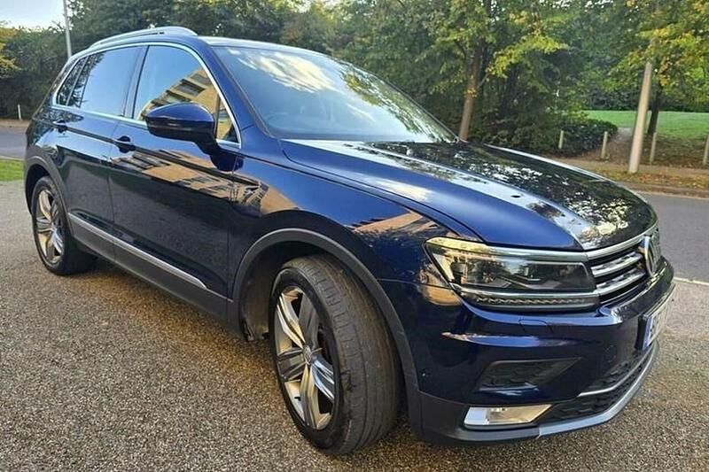 Used VW Tiguan SEL 150 HP (110 kW) 2017 Blue SUV