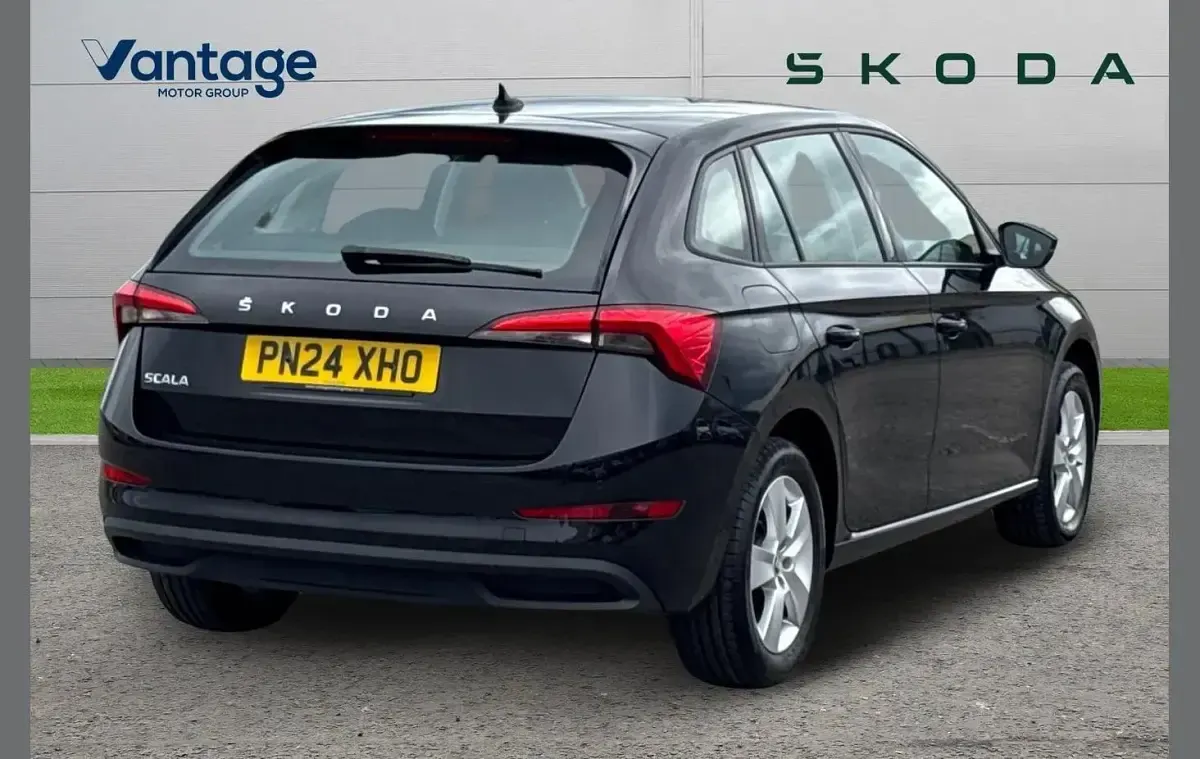 Used Skoda Scala SE 115 HP (84 kW) 2024 Black Hatchback