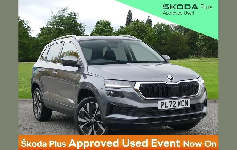 Grey Used 2022 Skoda Karoq SE L SUV | £21,495 (A bit pricey) - Image 1/4