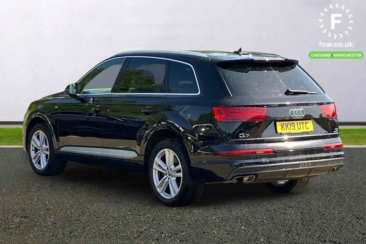 Used Audi Q7 S-Line 218 HP (160 kW) 2018 Black SUV