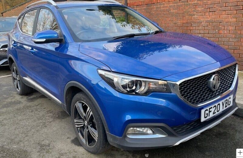 Blue Used 2020 MG ZS Exclusive Sedan | £12,999 (Fair price) - Image 1/2