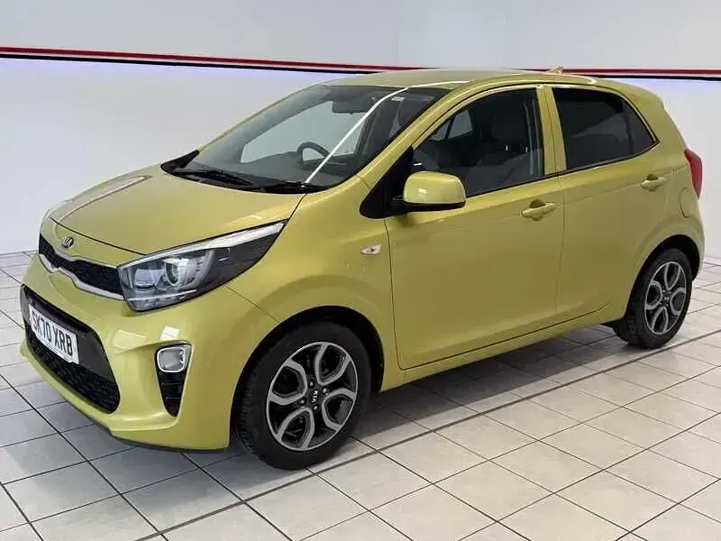 Used Kia Picanto 66 HP (48 kW) 2020 Green Hatchback