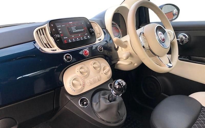 Used Fiat 500C Dolcevita 69 HP (50 kW) 2021 Blue Cabriolet