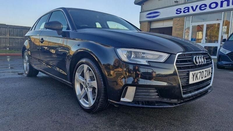 Used Audi A3 Sport 184 HP (135 kW) 2020 Black Sedan