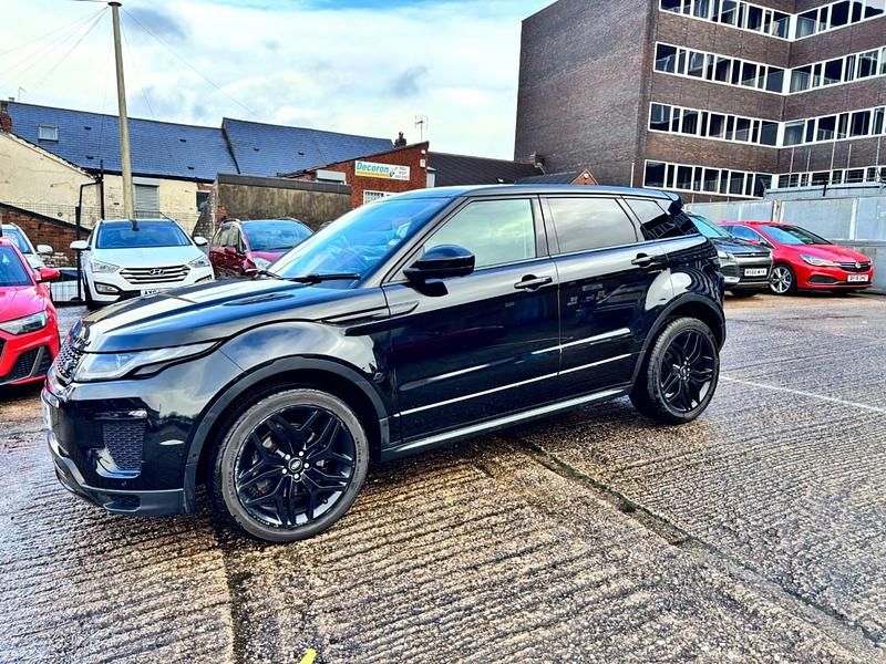Used Land Rover Range Rover evoque HSE Dynamic 2016 Black Estate