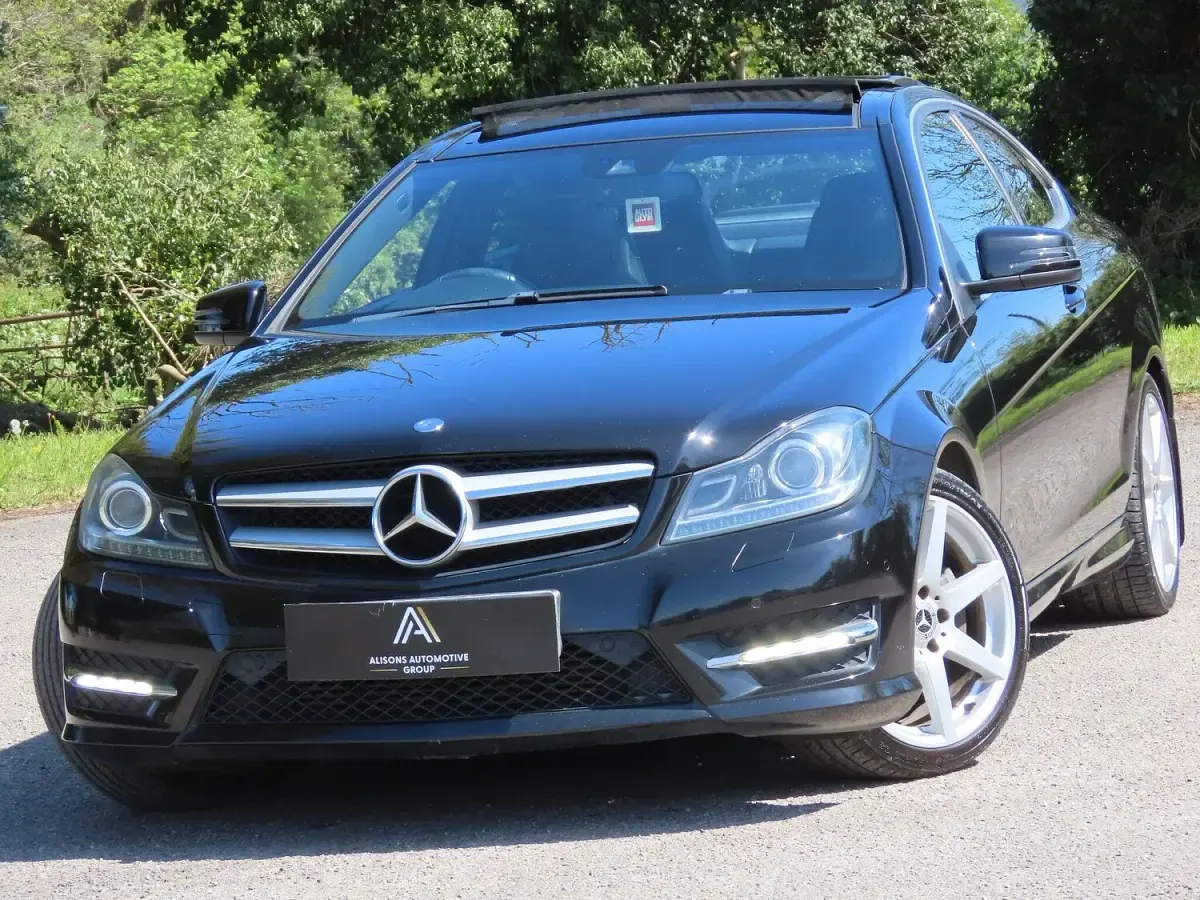 Used Mercedes C220 Sport Edition 2015 Black Coupe