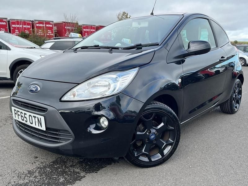 Used Ford Ka Zetec 69 HP (50 kW) 2016 Black Hatchback