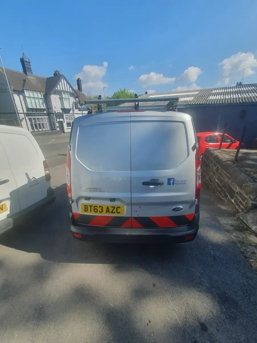 Used Ford Transit 95 HP (69 kW) 2014 Silver Van