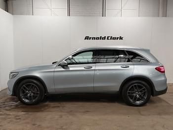 Used Mercedes GLC220 AMG Line Premium 170 HP (125 kW) 2017 Silver SUV