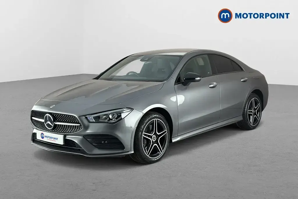 Used Mercedes CLA250e AMG Line Premium 218 HP (160 kW) 2022 Grey Coupe