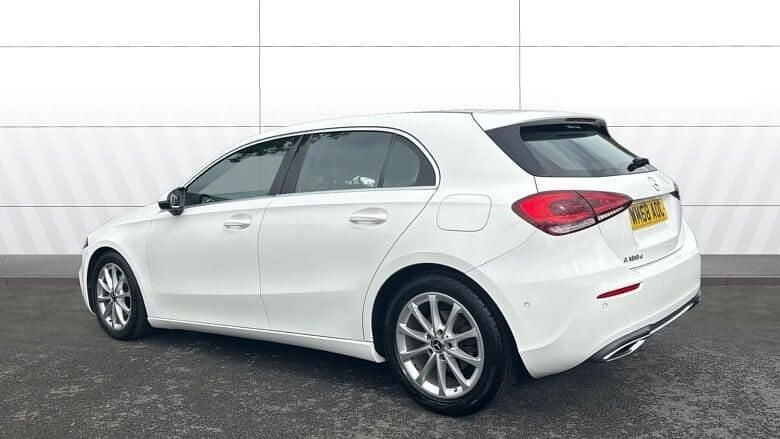 White Used 2018 Mercedes A180 Executive Hatchback | £13,464 (Fair price) - Image 1/3
