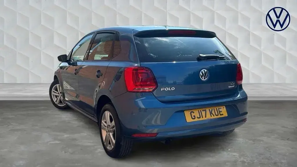 Usado VW Polo Edition 90 HP (66 kW) 2017 Azul Citadino