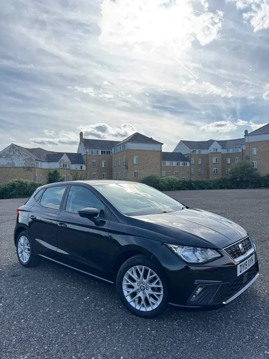 Used Seat Ibiza SE Technology 80 HP (58 kW) 2019 Black Hatchback