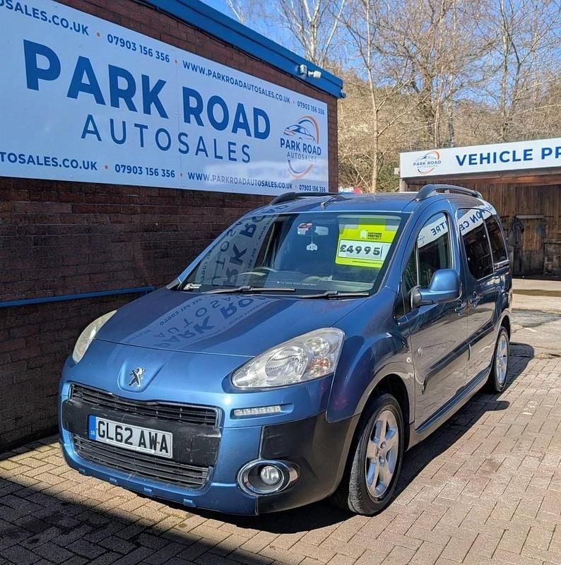 Used Peugeot Partner Tepee Outdoor 2012 Blue MPV
