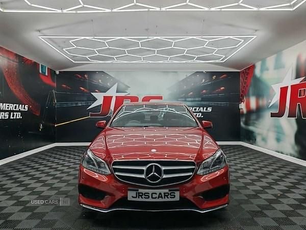 Used Mercedes E220 AMG 170 HP (125 kW) 2014 Red Sedan