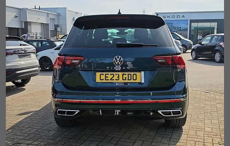 Used VW Tiguan R-line Edition 150 HP (110 kW) 2023 Blue SUV