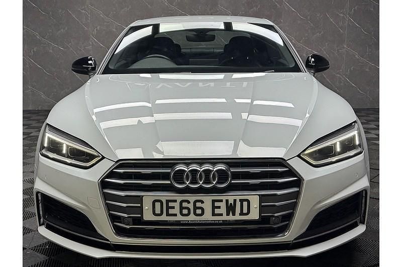 Used Audi A5 S-Line 190 HP (139 kW) 2017 White Coupe