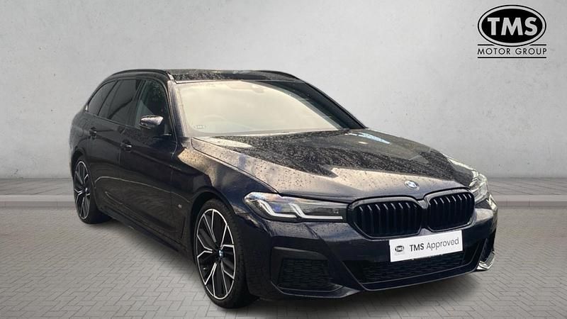 Used BMW 520 M Sport 2022 Black Estate