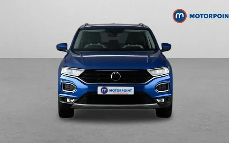 Used VW T-Roc SEL 190 HP (139 kW) 2021 Blue SUV