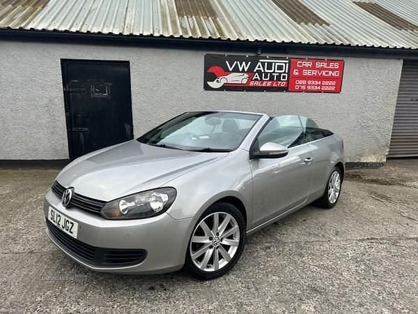 Used VW Golf Cabriolet SE 2012 Silver Cabriolet