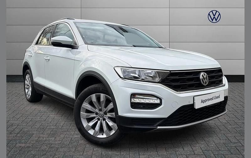 Used VW T-Roc SE 115 HP (84 kW) 2020 White SUV