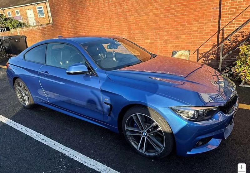 Blue Used 2018 BMW 435 M Sport Coupe | £18,159 (Fair price) - Image 1/4