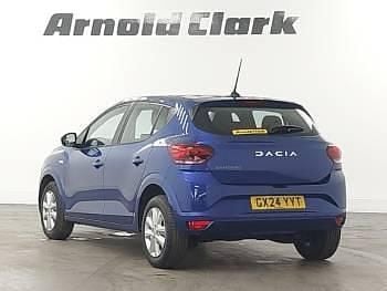 Used Dacia Sandero Expression 91 HP (66 kW) 2024 Blue Hatchback