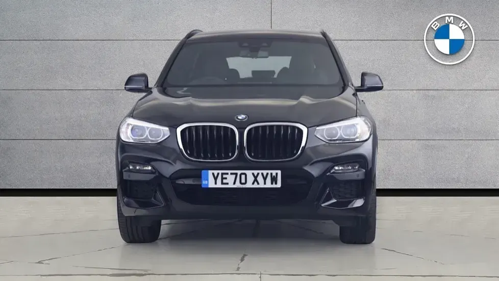 Used BMW X3 M Sport 187 HP (137 kW) 2020 Black SUV