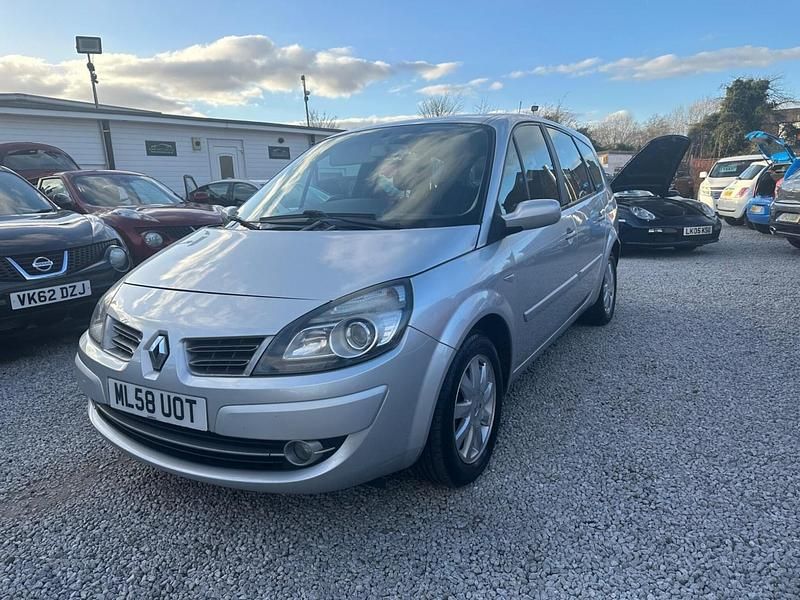 Used Renault Grand Scénic II Dynamique 106 HP (77 kW) 2008 Silver MPV