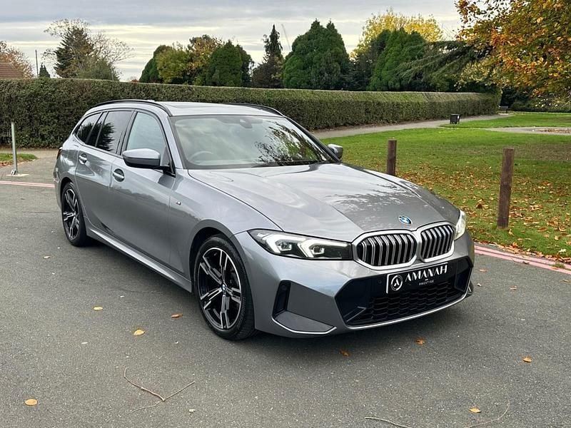 Grey Used 2022 BMW 320 M Sport Estate | £28,990 (Expensive) - Image 1/4