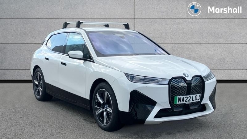 White Used 2022 BMW iX M Sport SUV | £35,316 (Fair price) - Image 1/4