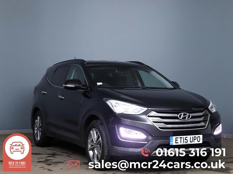Used Hyundai Santa Fe Premium 2015 Black SUV