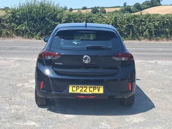 Used Vauxhall Corsa Edition 75 HP (55 kW) 2022 Black Hatchback