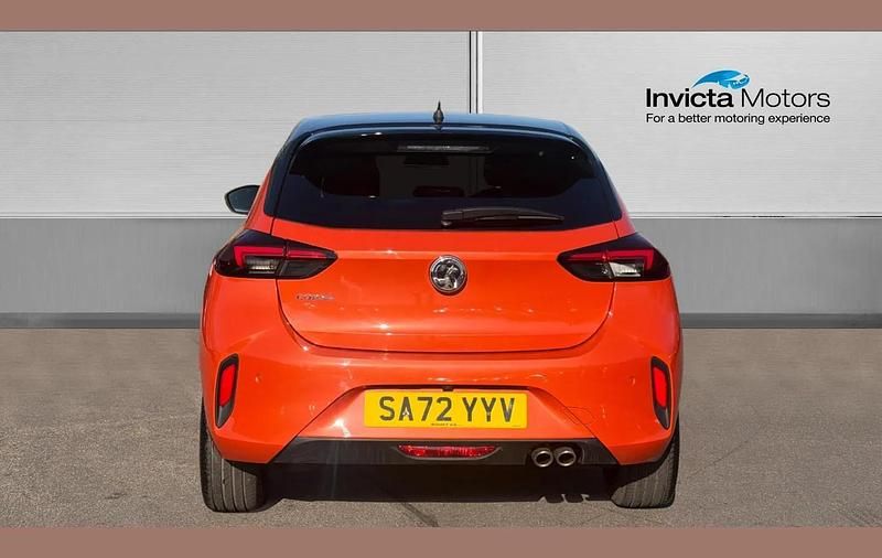 Used Vauxhall Corsa Ultimate 130 HP (95 kW) 2022 Orange Hatchback