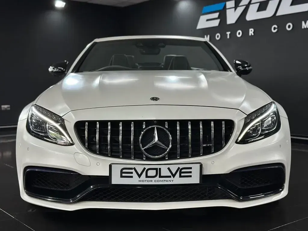 Used Mercedes C63 AMG Premium 2017 White Cabriolet