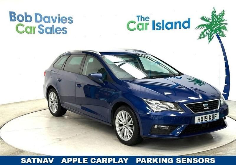 Blue Used 2019 Seat Leon ST SE Dynamic Estate | £9,000 (Fair price) - Image 1/4