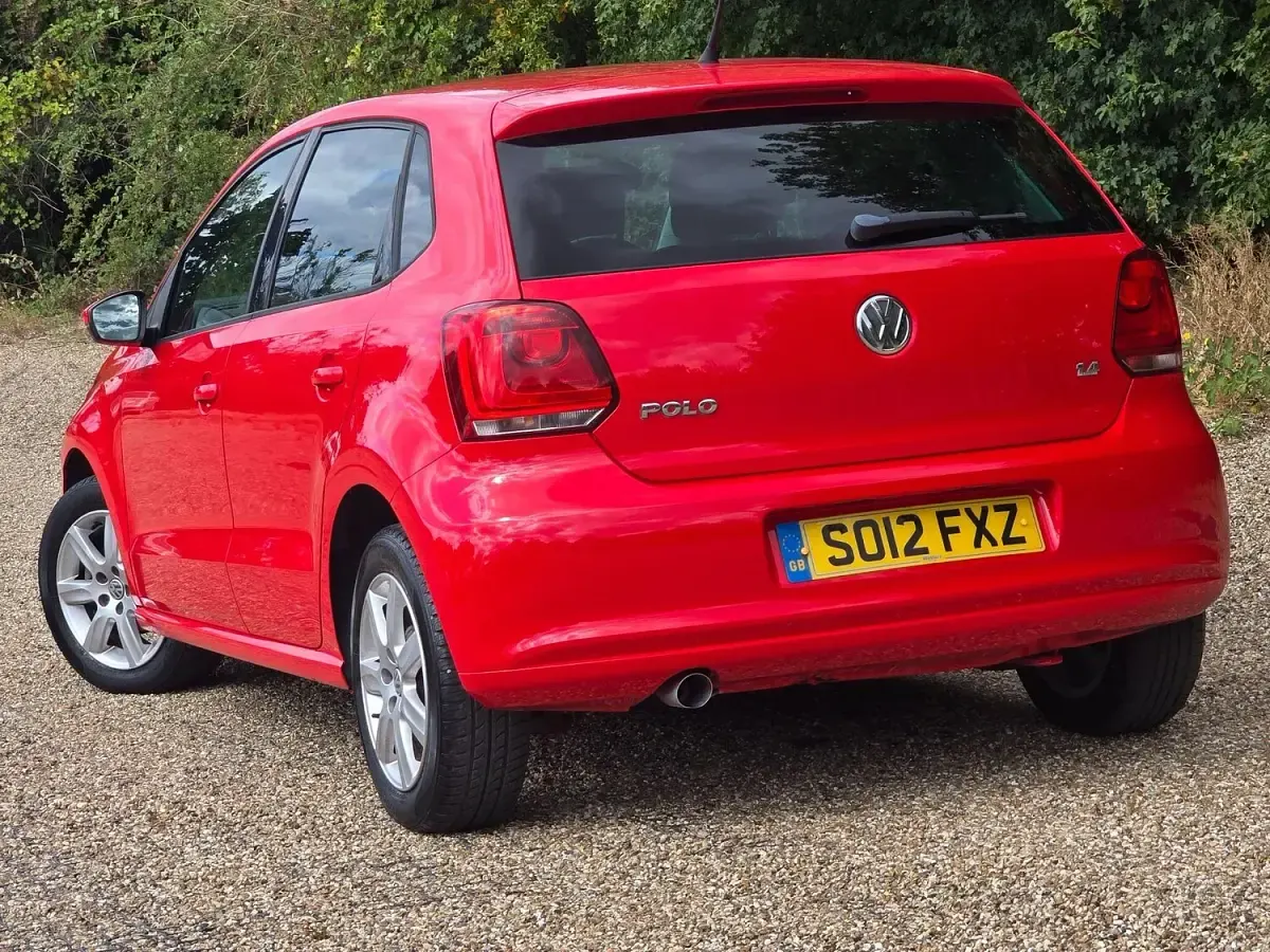 Used VW Polo Match 2012 Red Hatchback