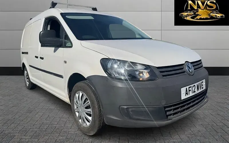 Usado VW Caddy 102 HP (75 kW) 2012 Branco Monovolume