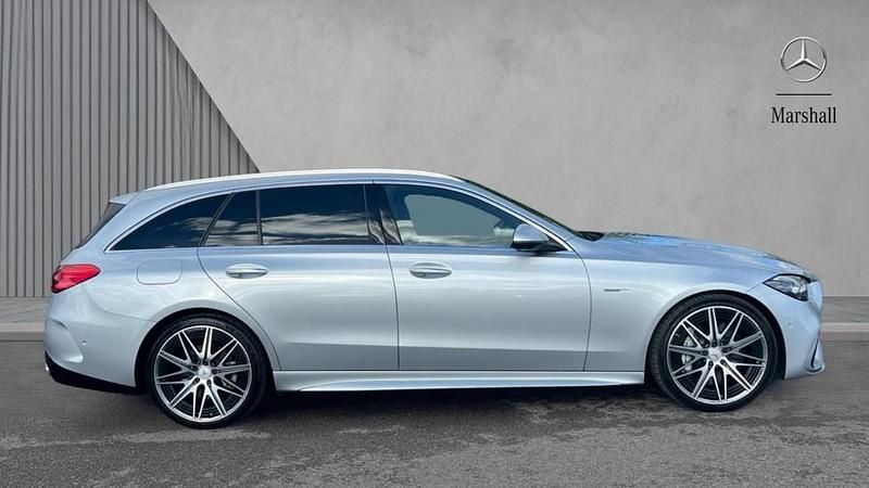 Used Mercedes C43 AMG Premium Plus 408 HP (300 kW) 2024 Metallic paint hightech silver