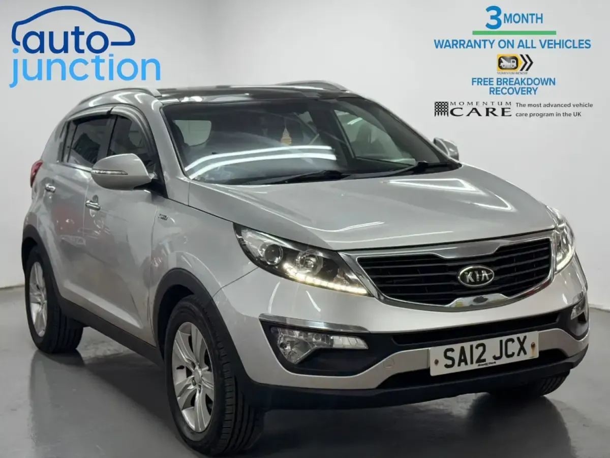 Begagnad Kia Sportage 260 HK (191 kW) 2012 Silver SUV