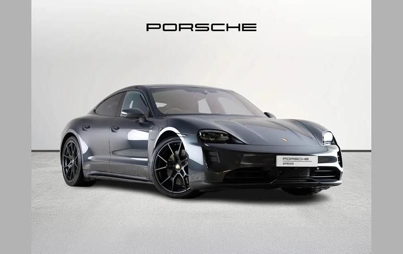 Grey Used 2022 Porsche Taycan Sedan | £67,990 (Expensive) - Image 1/4