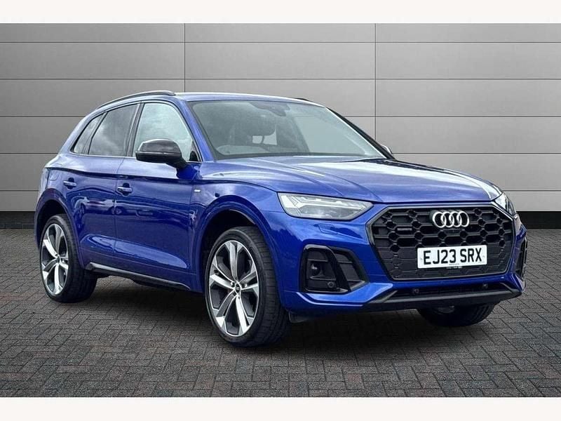 Blue Used 2023 Audi Q5 Comfort SUV | £40,350 (Fair price) - Image 1/4