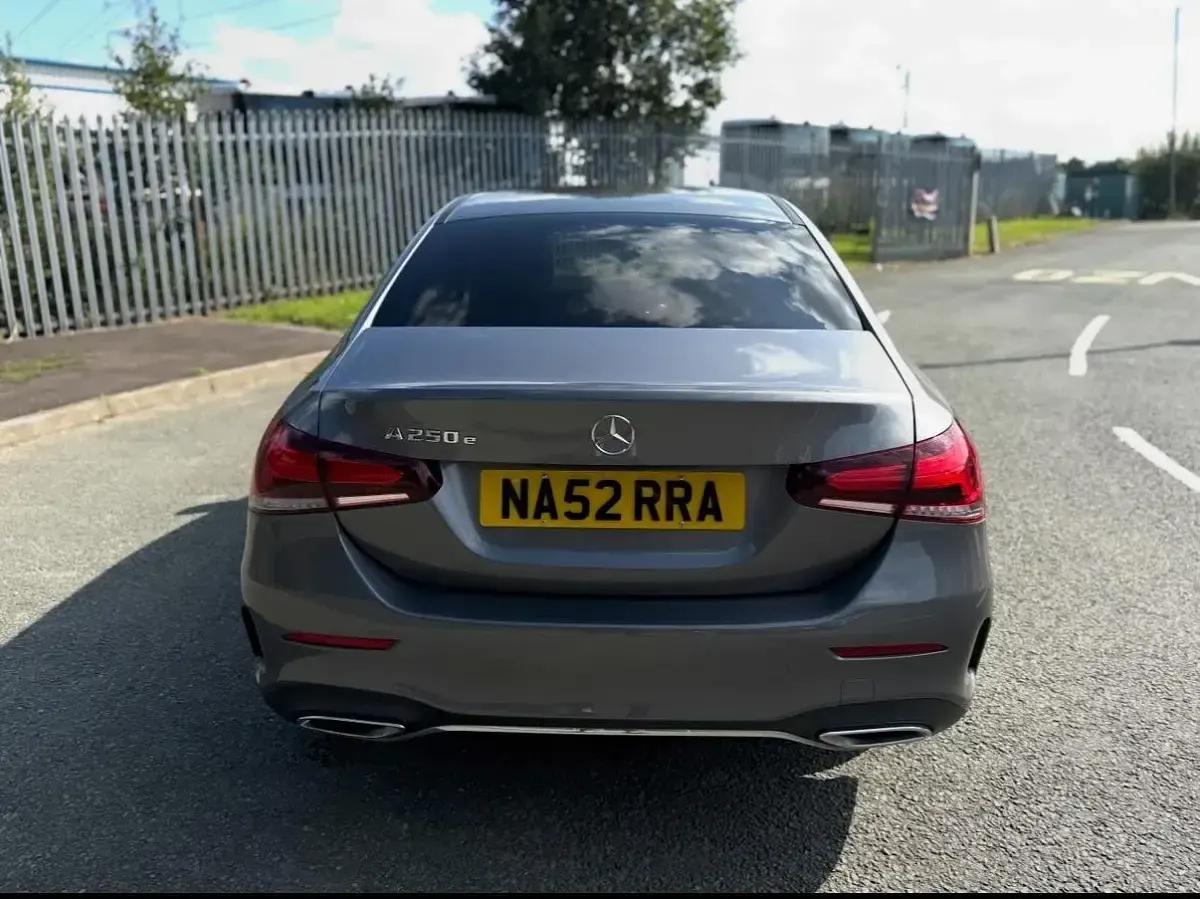 Used Mercedes A250 AMG line 218 HP (160 kW) 2020 Grey Sedan