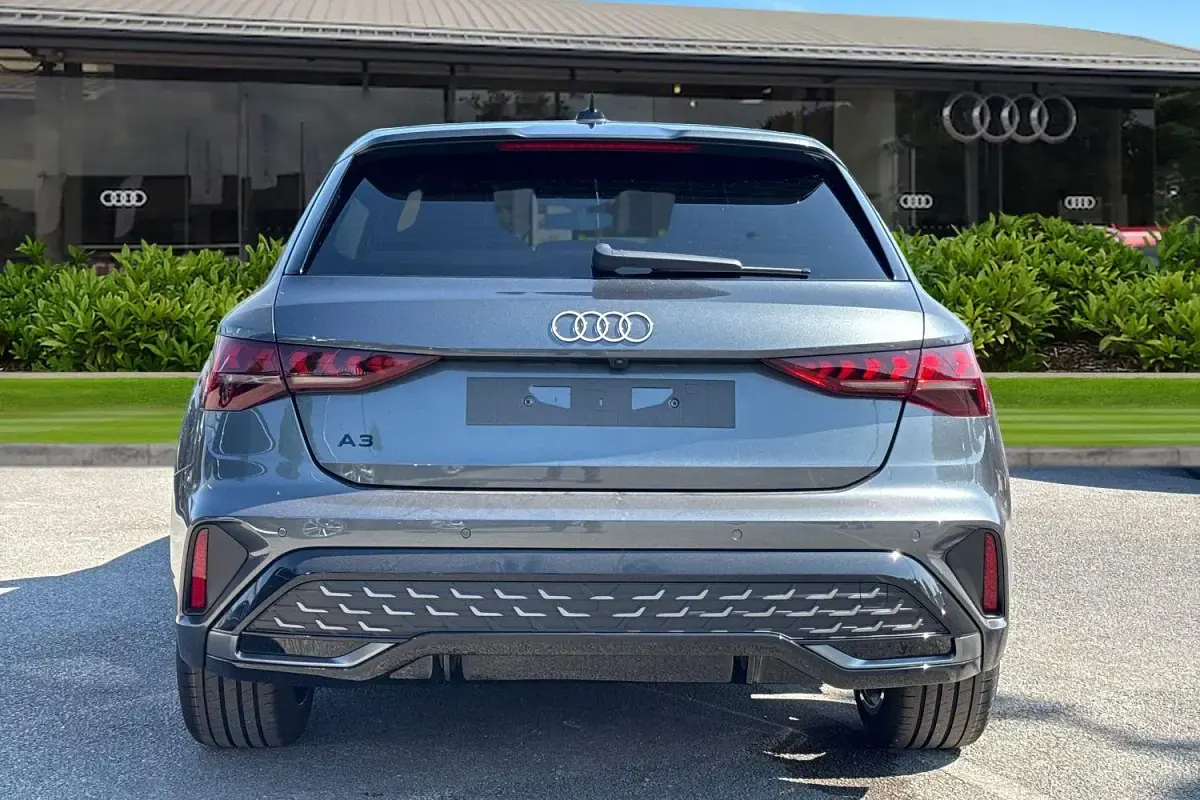 New Audi A3 Sportback S-Line 2026 Grey Hatchback