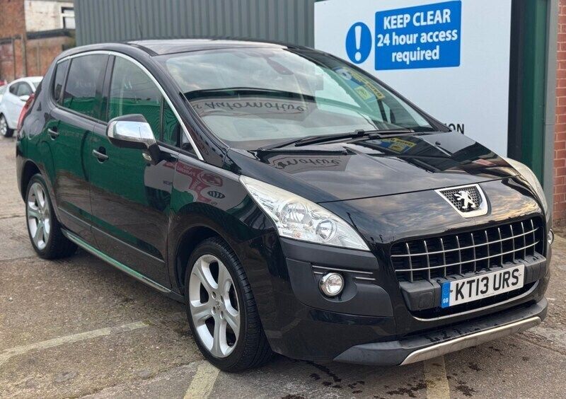 Black Used 2013 Peugeot 3008 Allure Hatchback | £2,895 (Super price) - Image 1/4