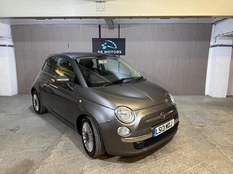 Grey Used 2013 Fiat 500 Lounge Hatchback | £2,995 (Good price) - Image 1/4