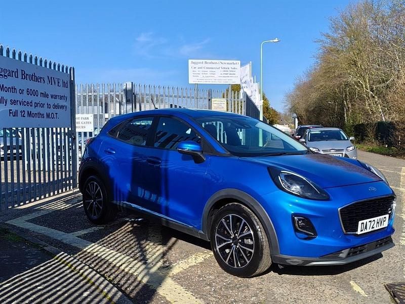 Used Ford Puma Titanium 155 HP (114 kW) 2023 Blue SUV
